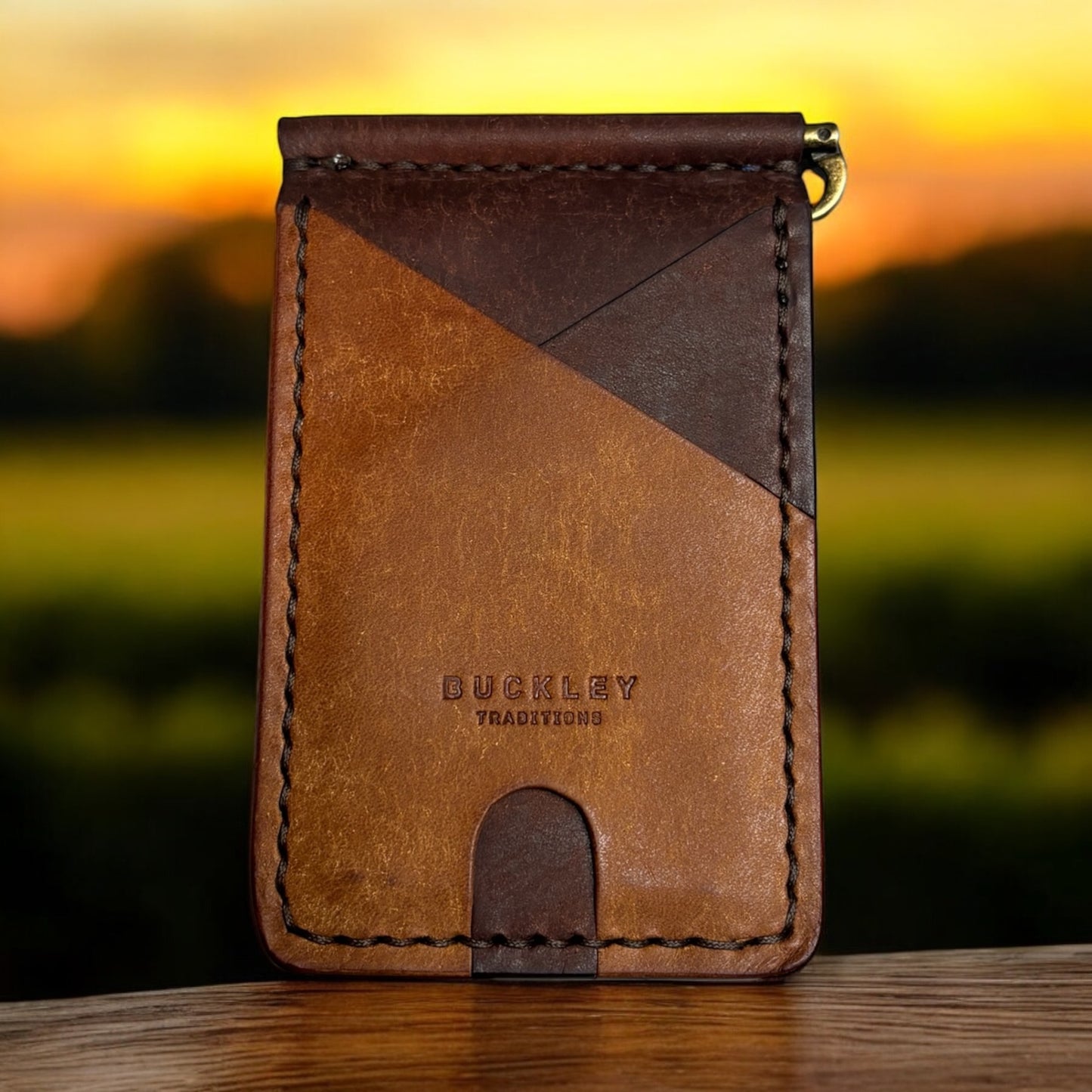 The Clip - Front Pocket Money Clip Wallet - Badalassi Pueblo