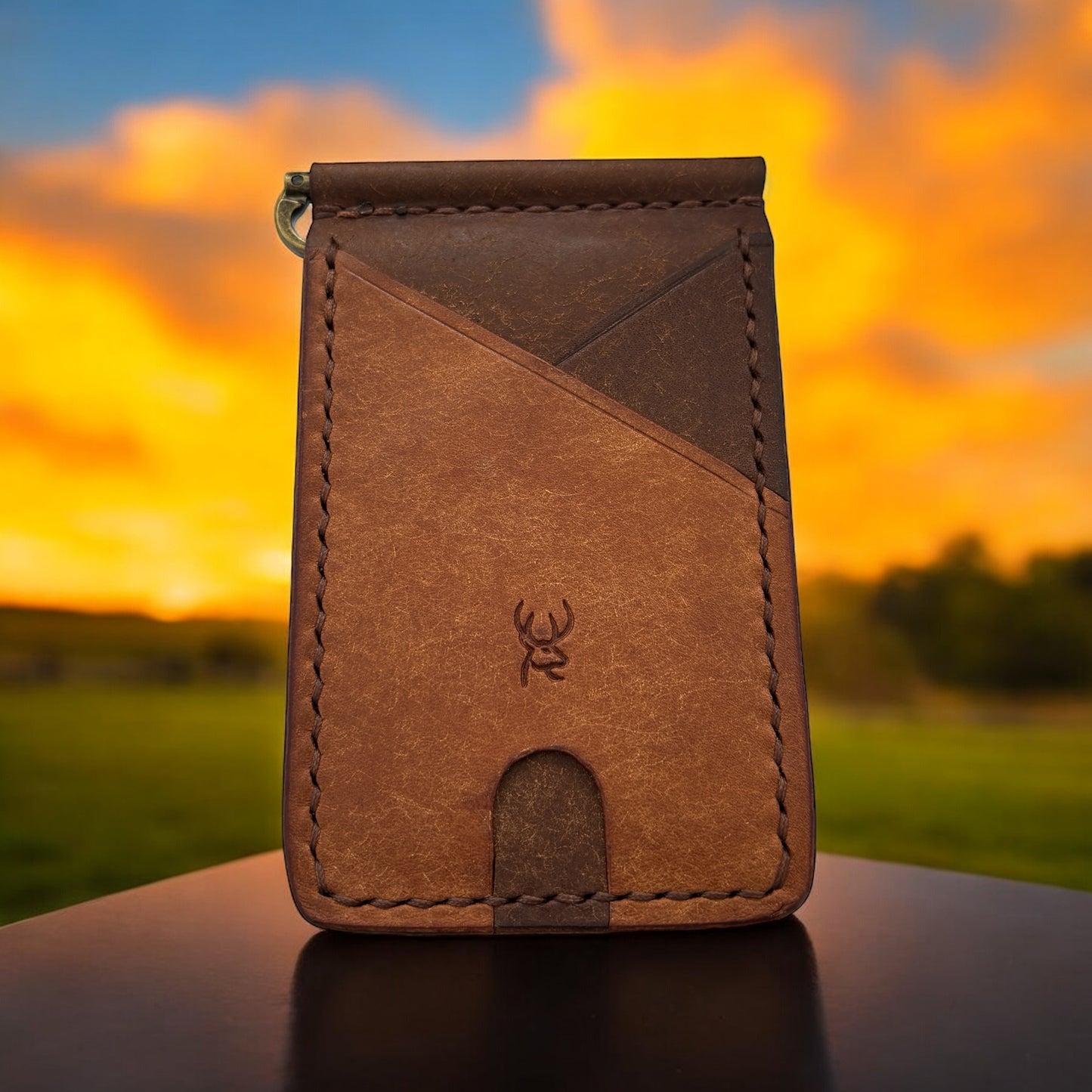 The Clip - Front Pocket Money Clip Wallet - Badalassi Pueblo