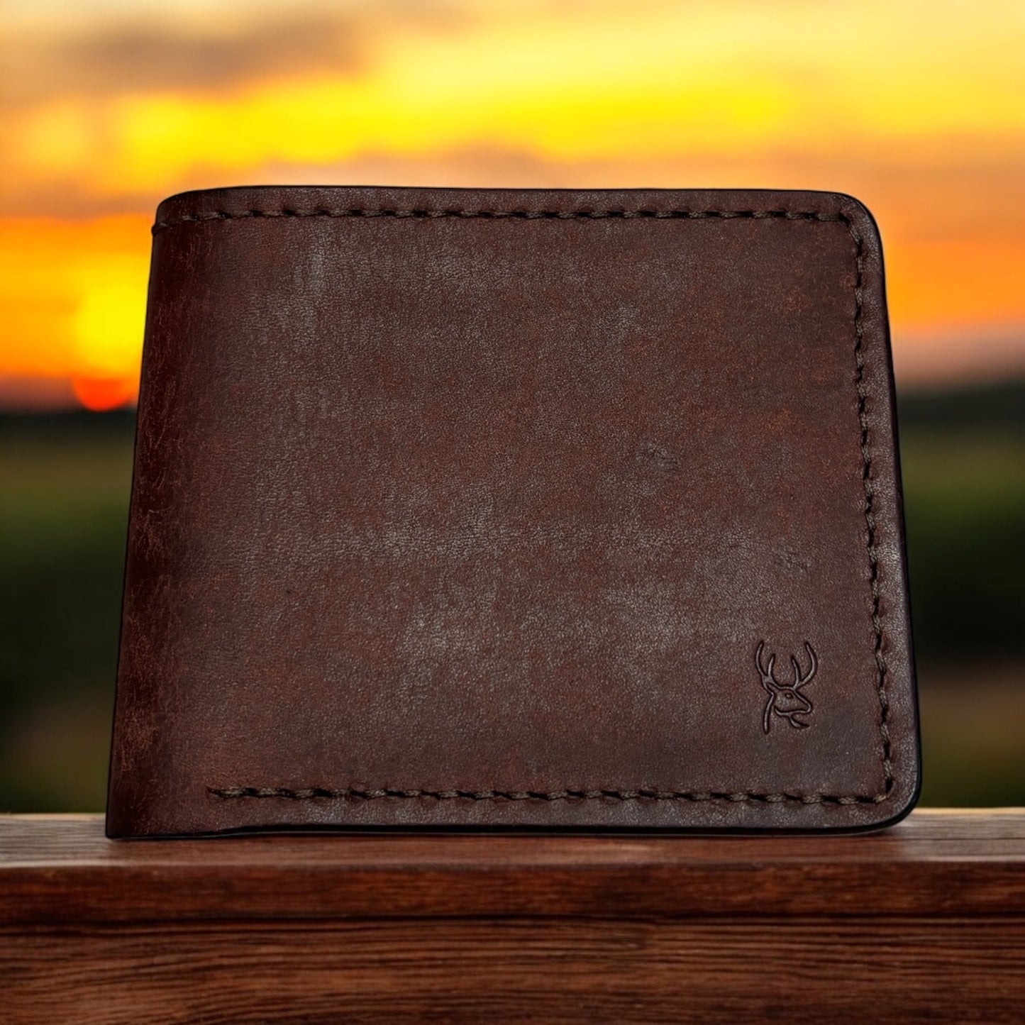 Classic Bifold - 8 pockets with bill pouch - Badalassi Carlo Pueblo Leather