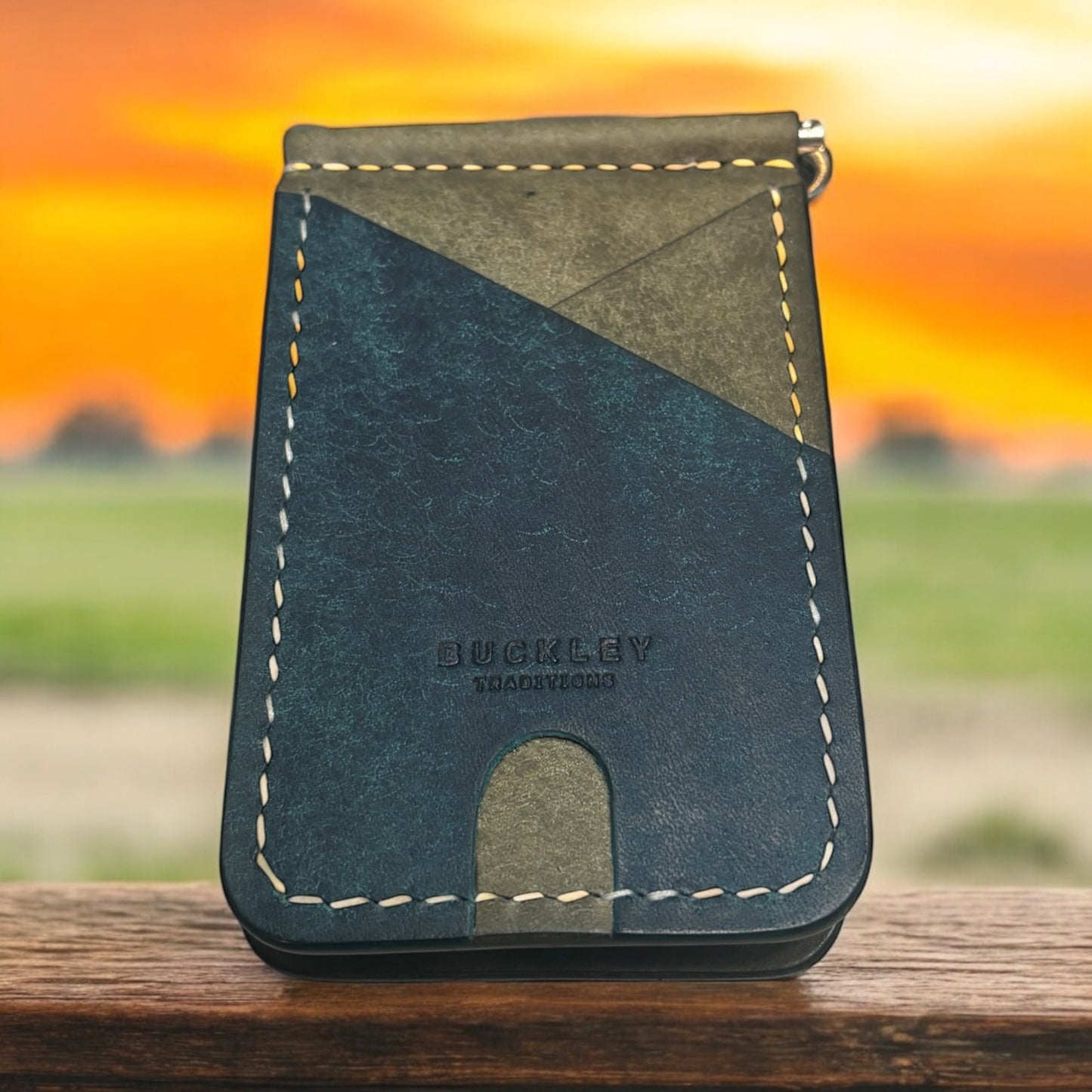 The Clip - Front Pocket Money Clip Wallet - Badalassi Pueblo