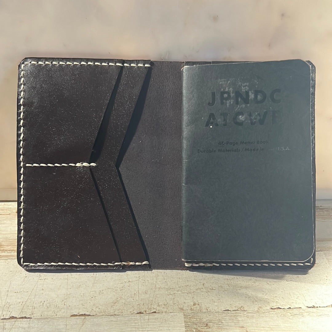 The Scribbler - Pocket Notebook / Passport Wallet.