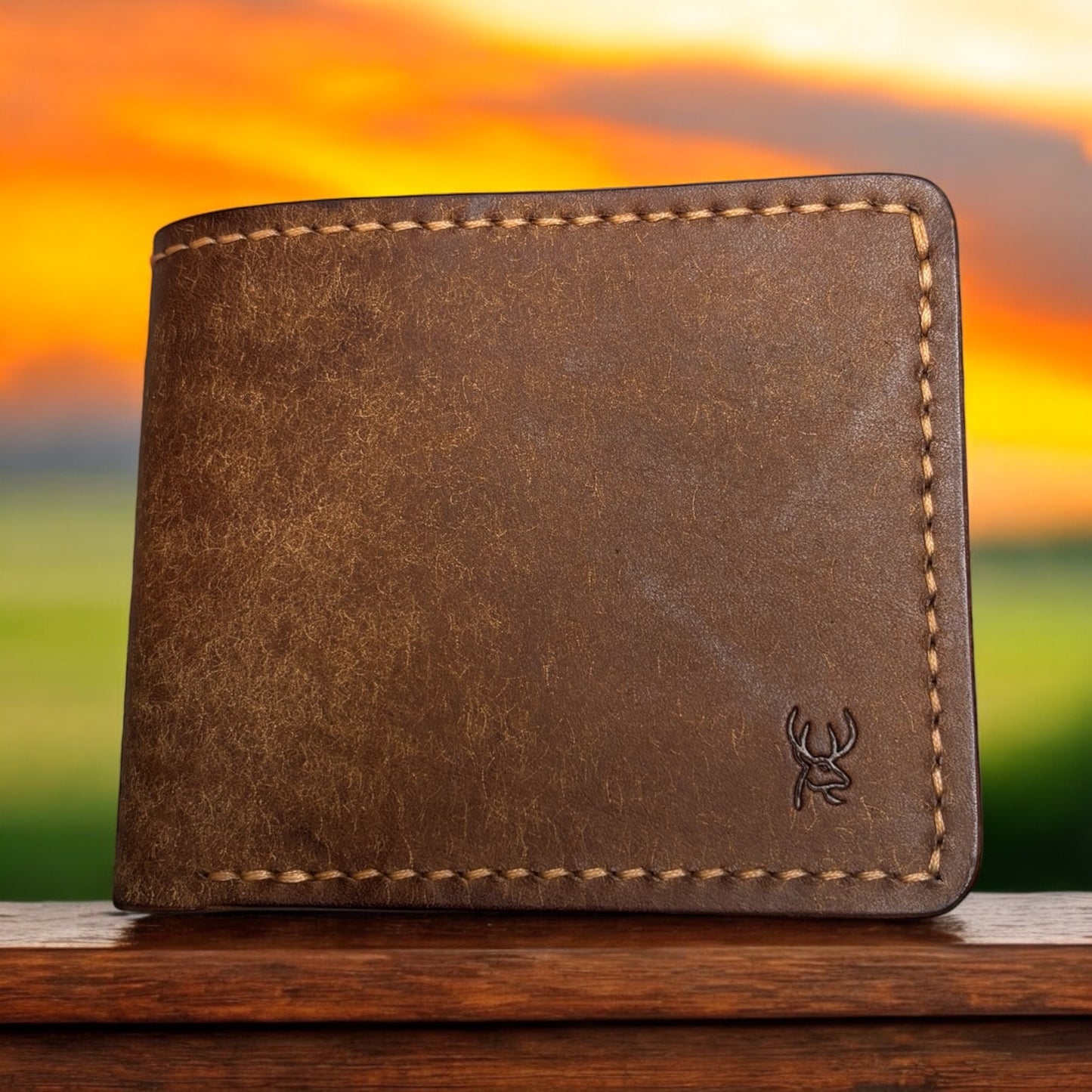 Classic Bifold - 8 pockets with bill pouch - Badalassi Carlo Pueblo Leather